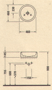Lavatórios Duravit Architec