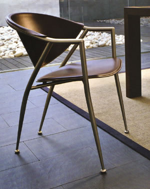 Lavatórios, cadeiras modernas da sala de jantar, jantando cadeiras