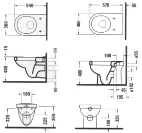 Sanitários Duravit Happy D