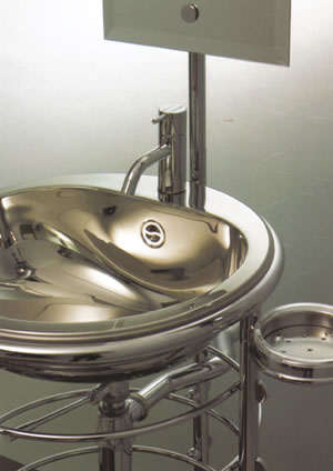 lavatórios inox de aço, Torneiras, Sanitários