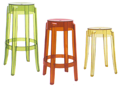 Tamboretes do fantasma de Kartell Charles