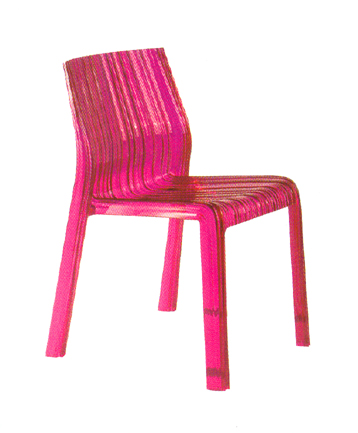 Cadeiras Frilly de Kartell