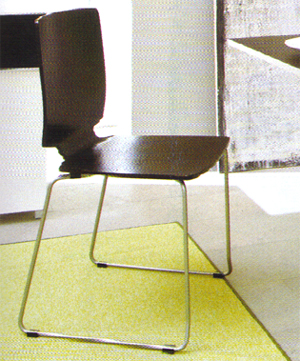 Lavatórios, cadeiras modernas da sala de jantar, jantando cadeiras