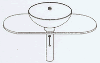lavatórios inox de aço, Torneiras, Sanitários